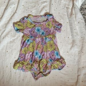 Posh Peanut Pastel Floral Romper